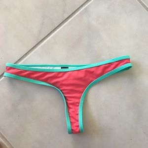 Chooks LA classic swim suit bottoms in sherbert